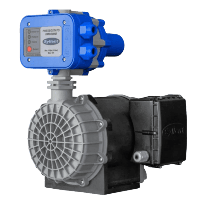 Pressurizador Syllent, imagem de produto do acervo Tecnopress